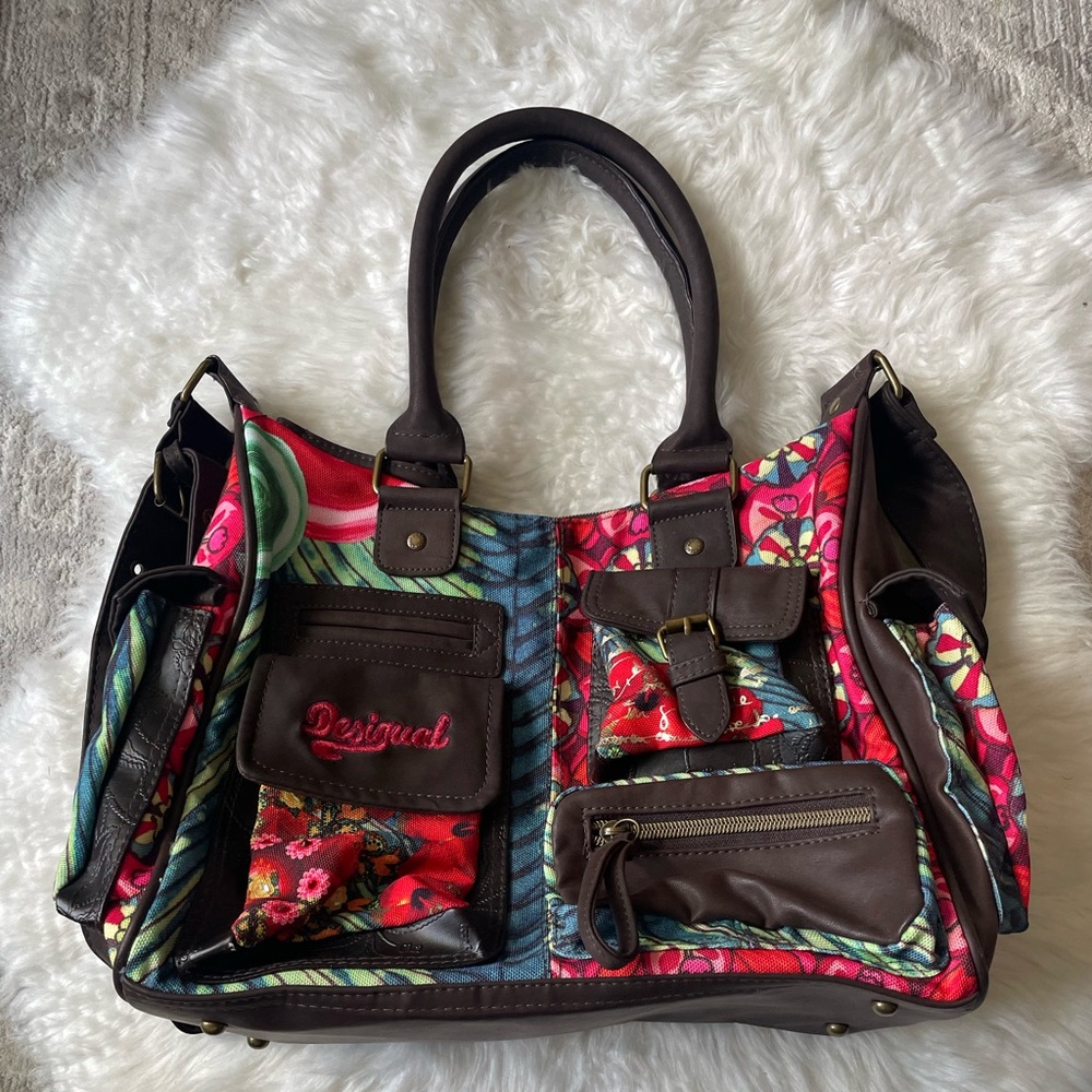 DESIGUAL LUGGAGE TOTE